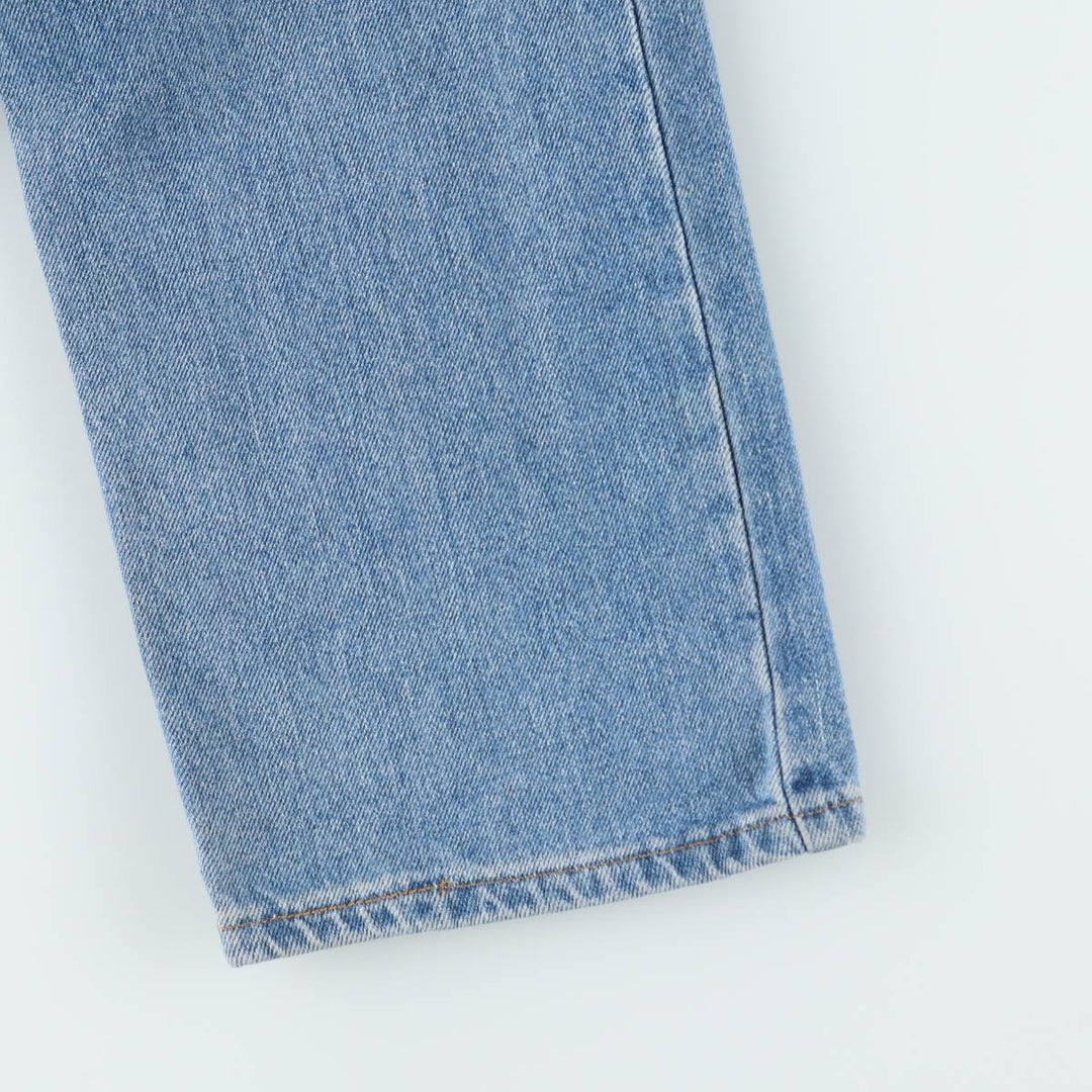 Levi's 505 REGULAR FIT tapered denim pants for men, size w34 cotton blue type Vintage Second Hand