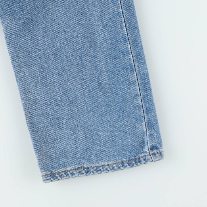 Levi's 505 REGULAR FIT tapered denim pants for men, size w34 cotton blue type Vintage Second Hand