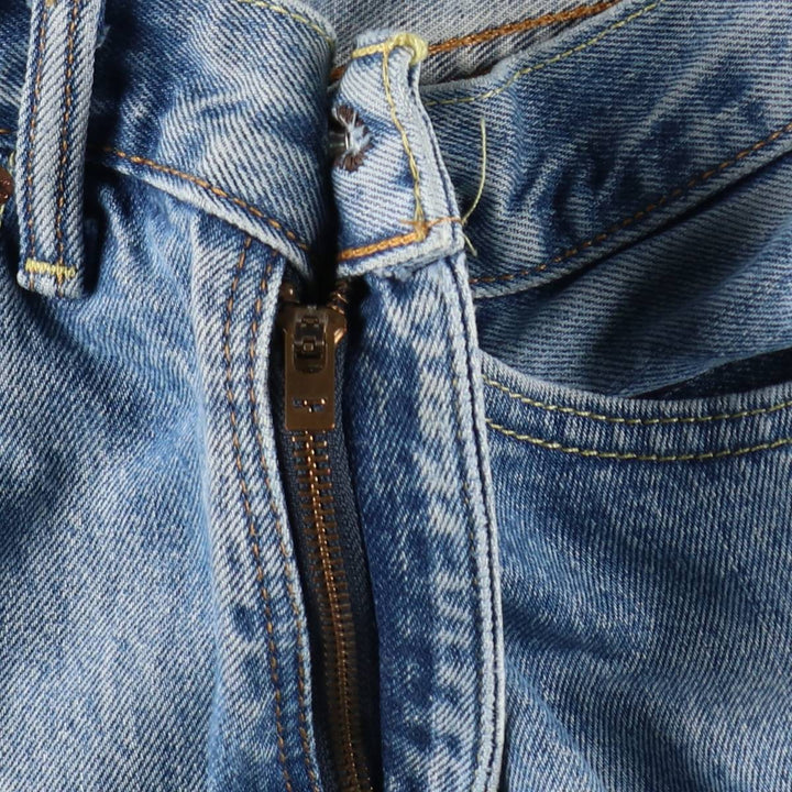 Levi's 505 tapered denim pants for men, equivalent to w32 cotton blue type Vintage Second Hand