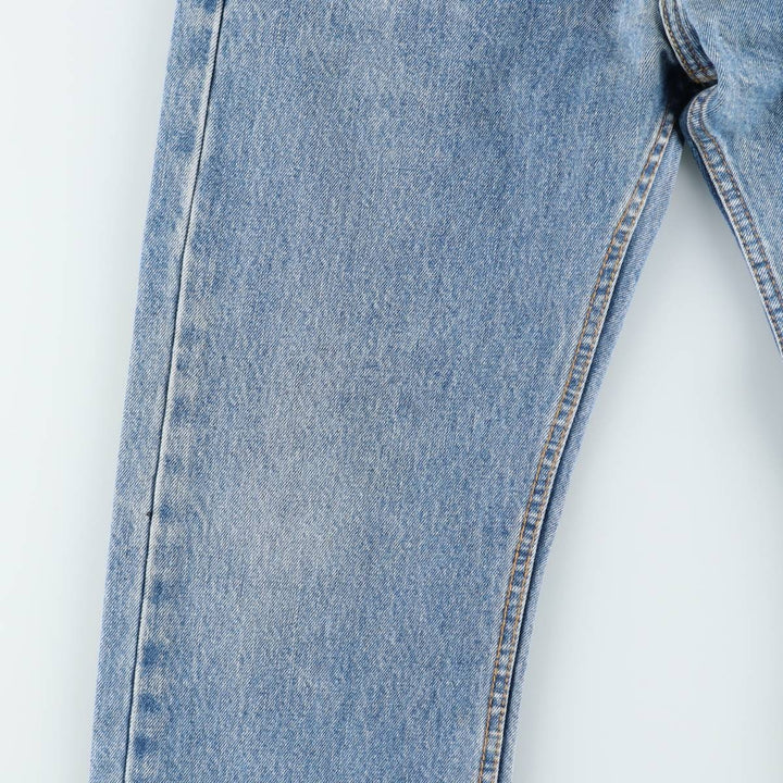 Levi's 505 tapered denim pants for men, equivalent to w32 cotton blue type Vintage Second Hand