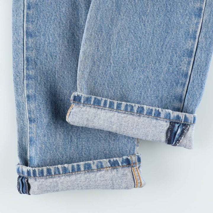 Levi's 505 tapered denim pants for men, equivalent to w32 cotton blue type Vintage Second Hand