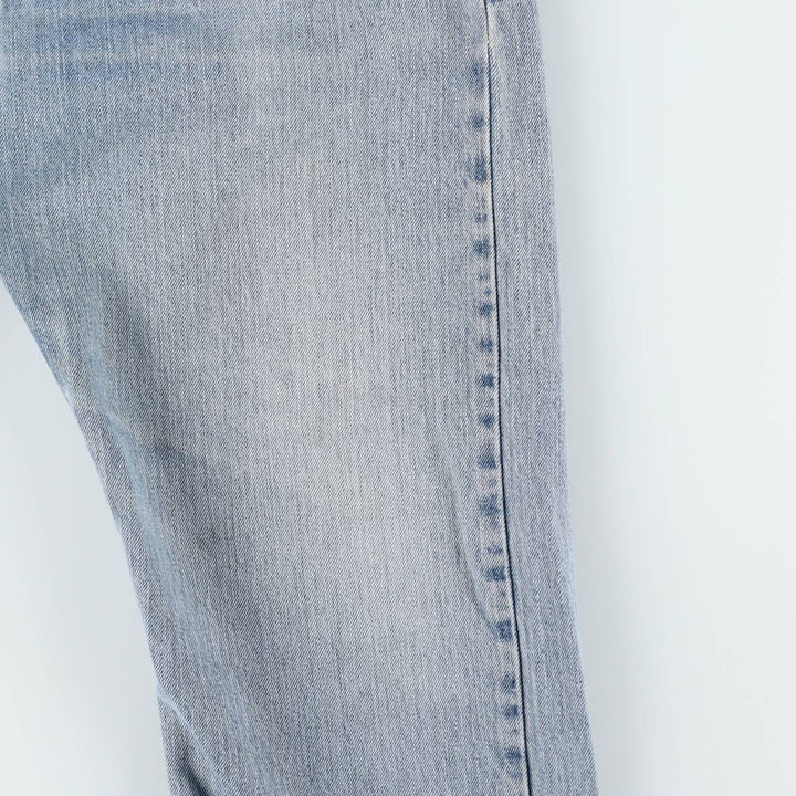 00'S Levi's 505 REGULAR FIT tapered denim pants for men, size w34 cotton blue type Vintage Second Hand