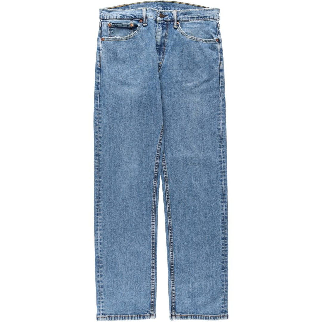 Levi's 505 tapered denim pants for men, equivalent to w32 cotton blue type Vintage Second Hand
