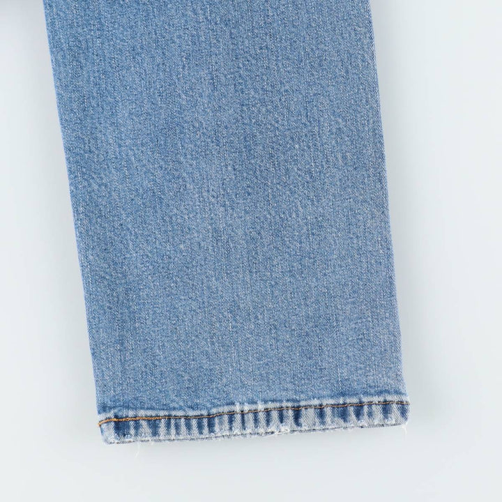 Levi's 505 tapered denim pants for men, equivalent to w32 cotton blue type Vintage Second Hand