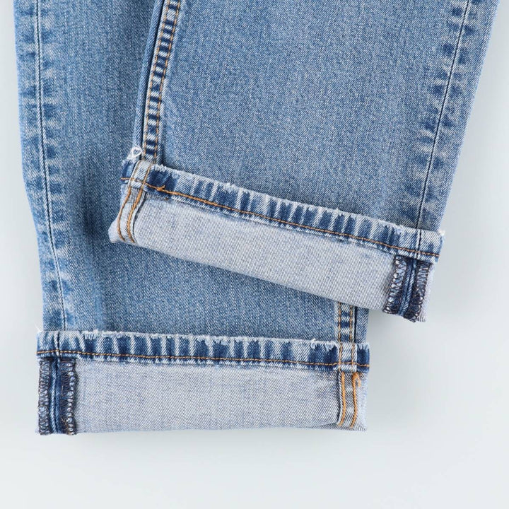 Levi's 505 tapered denim pants for men, equivalent to w32 cotton blue type Vintage Second Hand