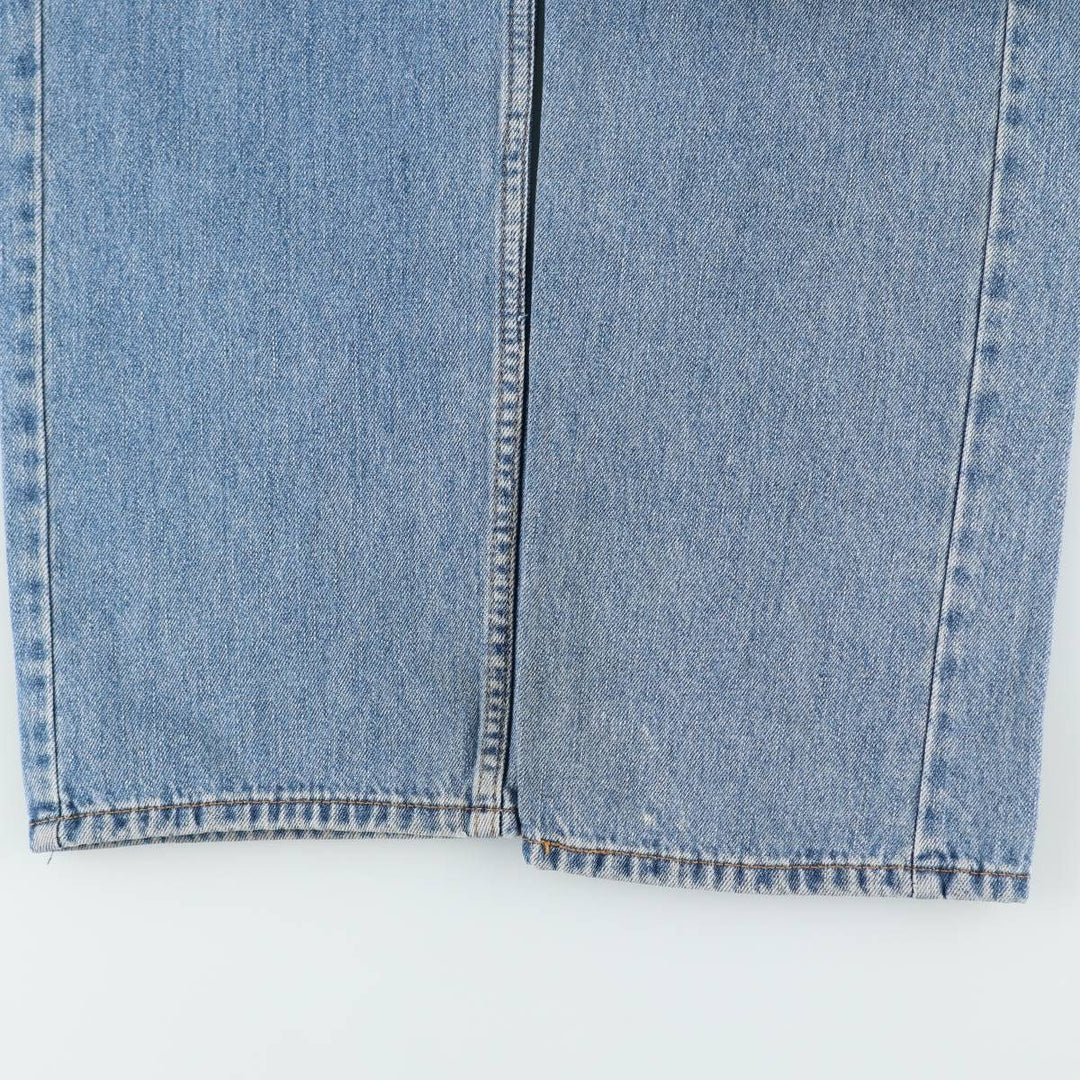 Levi's 505 STRAIGHT FIT tapered denim pants for men, size w36 unclear blue type Vintage Second Hand