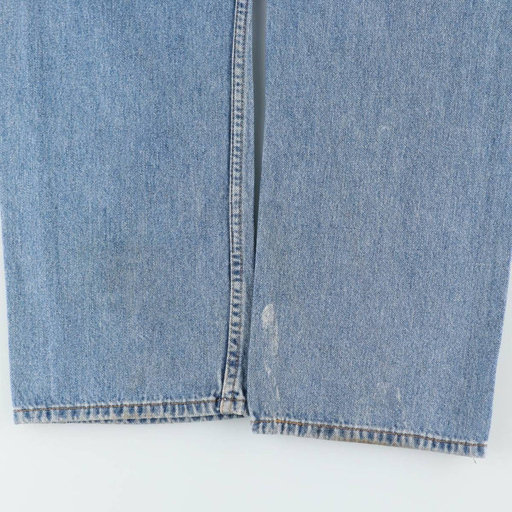 Levi's 505 STRAIGHT FIT tapered denim pants for men, size w36 unclear blue type Vintage Second Hand
