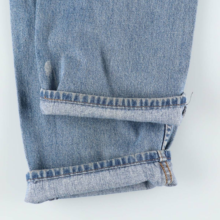 Levi's 505 STRAIGHT FIT tapered denim pants for men, size w36 unclear blue type Vintage Second Hand