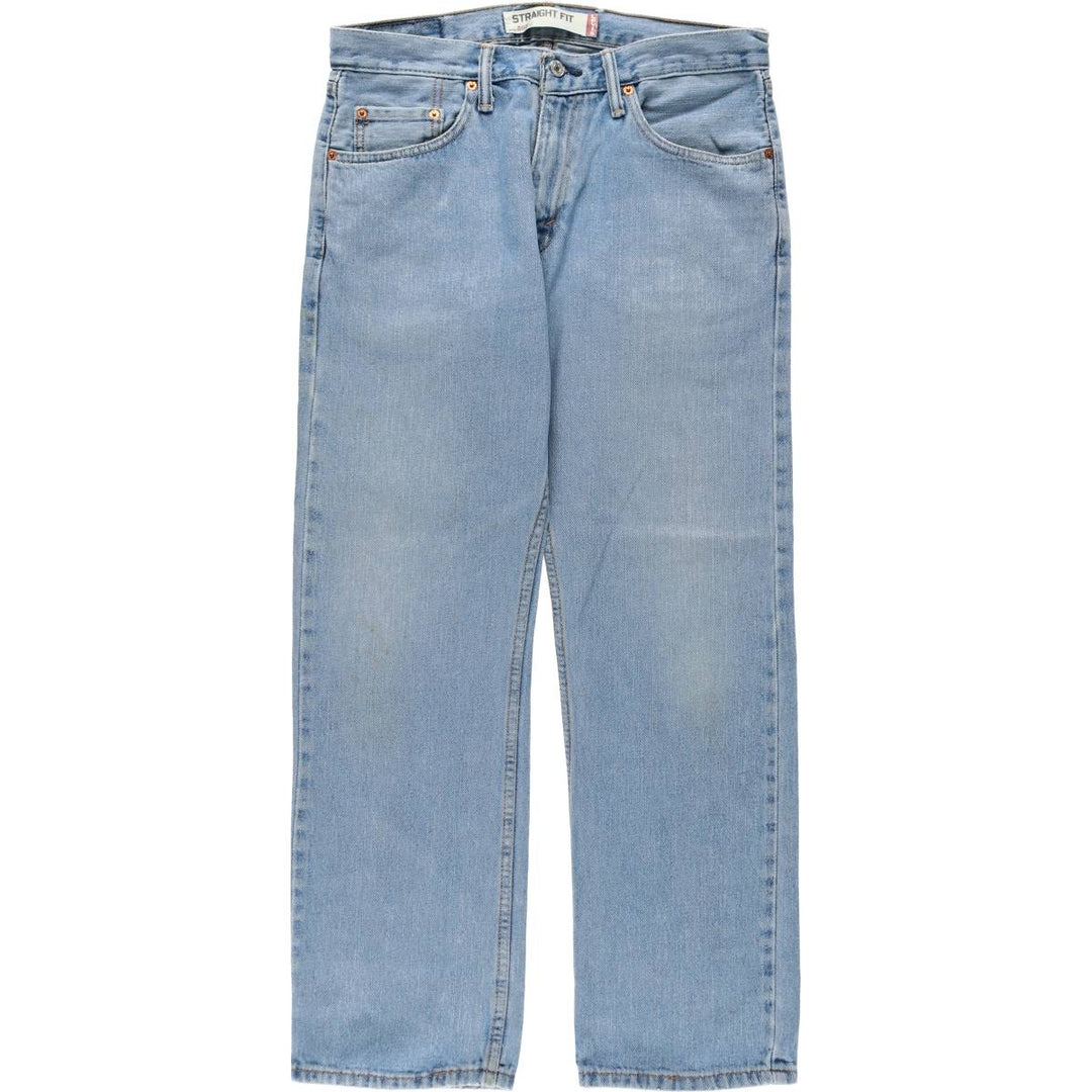 Levi's 505 Straight Fit Tapered Denim Pants, Men's, Size W32 cotton blue type Vintage Second Hand