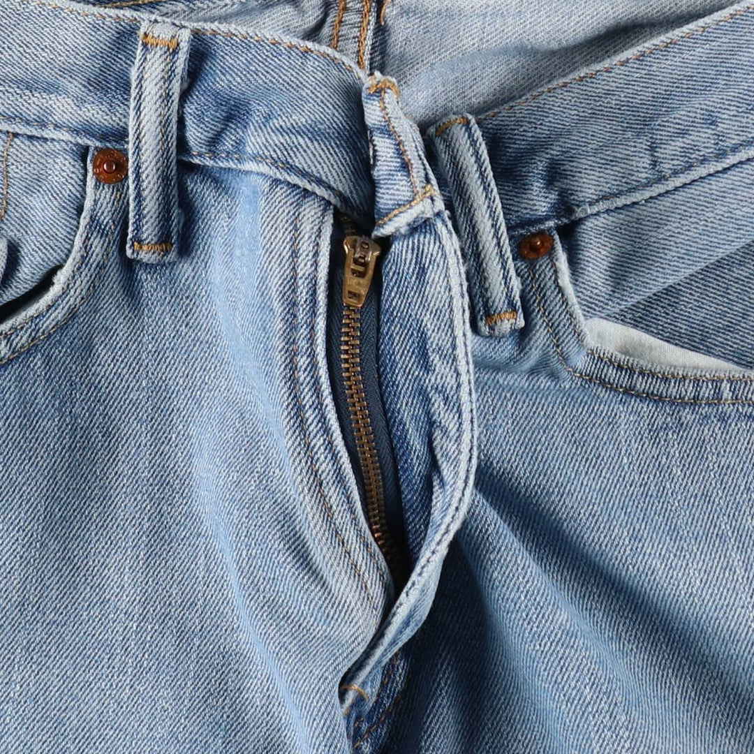 Levi's 505 Straight Fit Tapered Denim Pants, Men's, Size W32 cotton blue type Vintage Second Hand