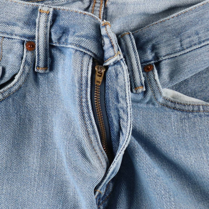 Levi's 505 Straight Fit Tapered Denim Pants, Men's, Size W32 cotton blue type Vintage Second Hand