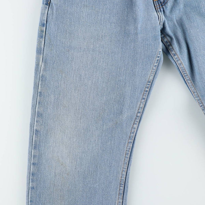 Levi's 505 Straight Fit Tapered Denim Pants, Men's, Size W32 cotton blue type Vintage Second Hand