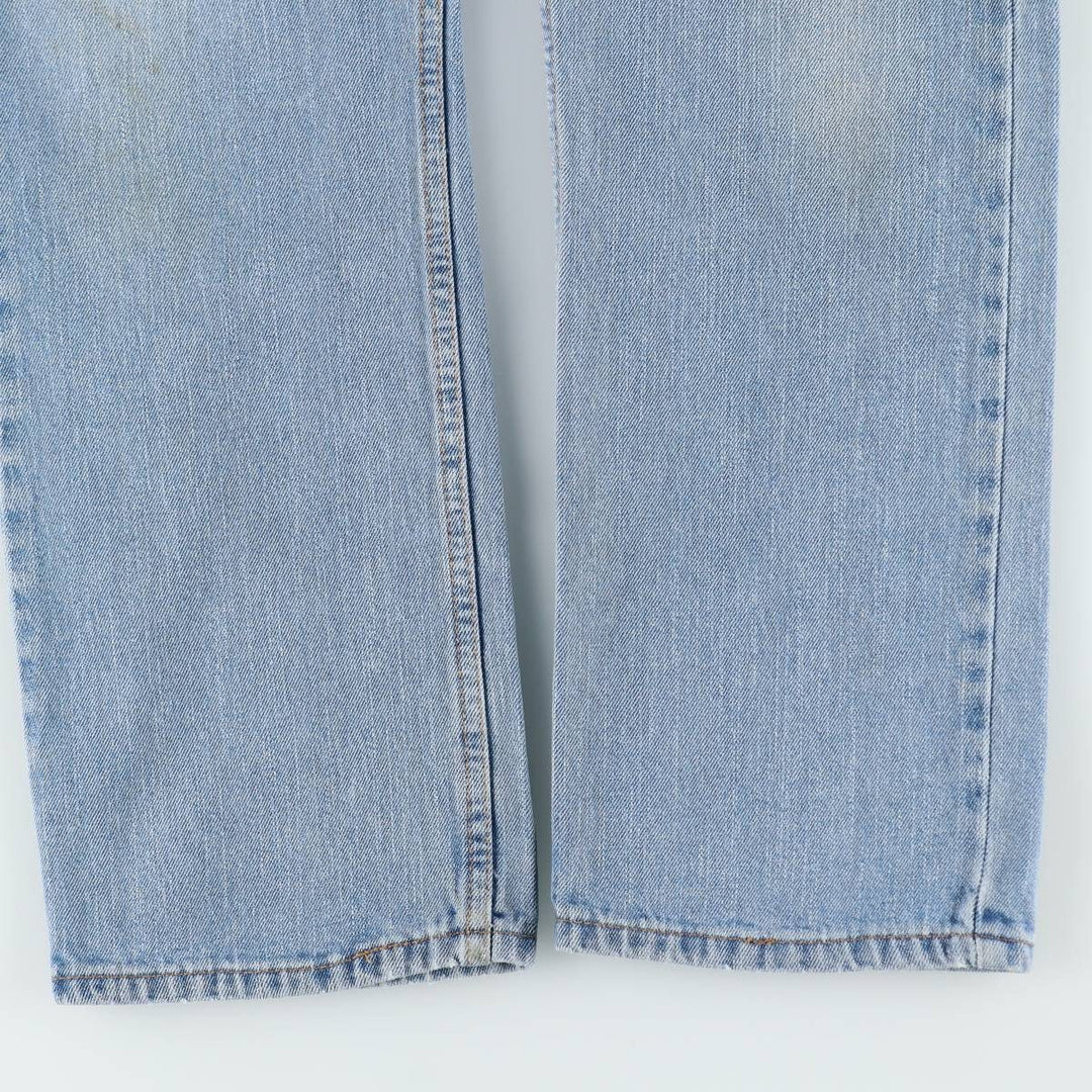 Levi's 505 Straight Fit Tapered Denim Pants, Men's, Size W32 cotton blue type Vintage Second Hand