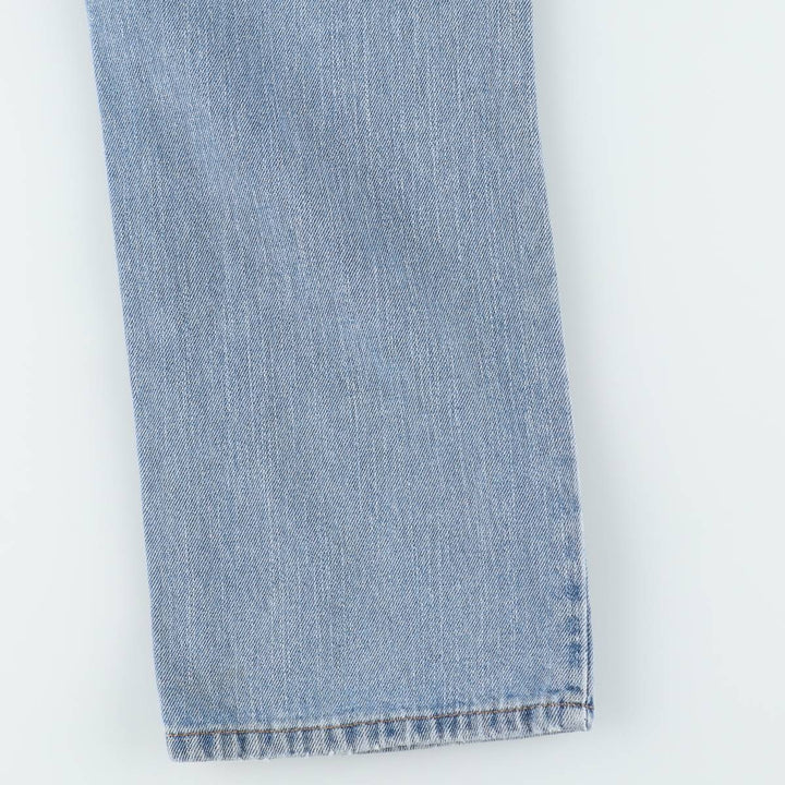 Levi's 505 Straight Fit Tapered Denim Pants, Men's, Size W32 cotton blue type Vintage Second Hand
