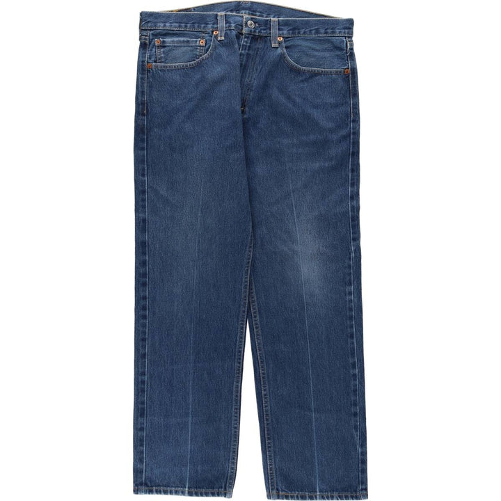 Levi's 505 tapered denim pants for men, equivalent to w35 cotton blue type Vintage Second Hand