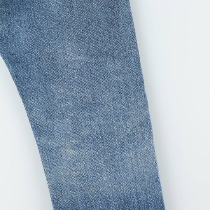 Levi's 505 tapered denim pants for men, size W33 cotton blue type Vintage Second Hand