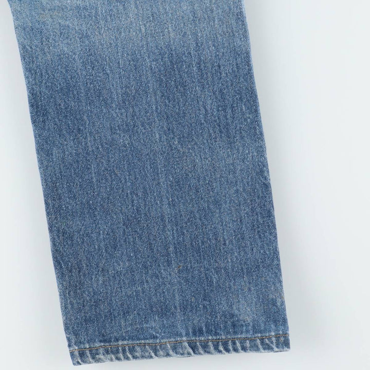 Levi's 505 tapered denim pants for men, size W33 cotton blue type Vintage Second Hand