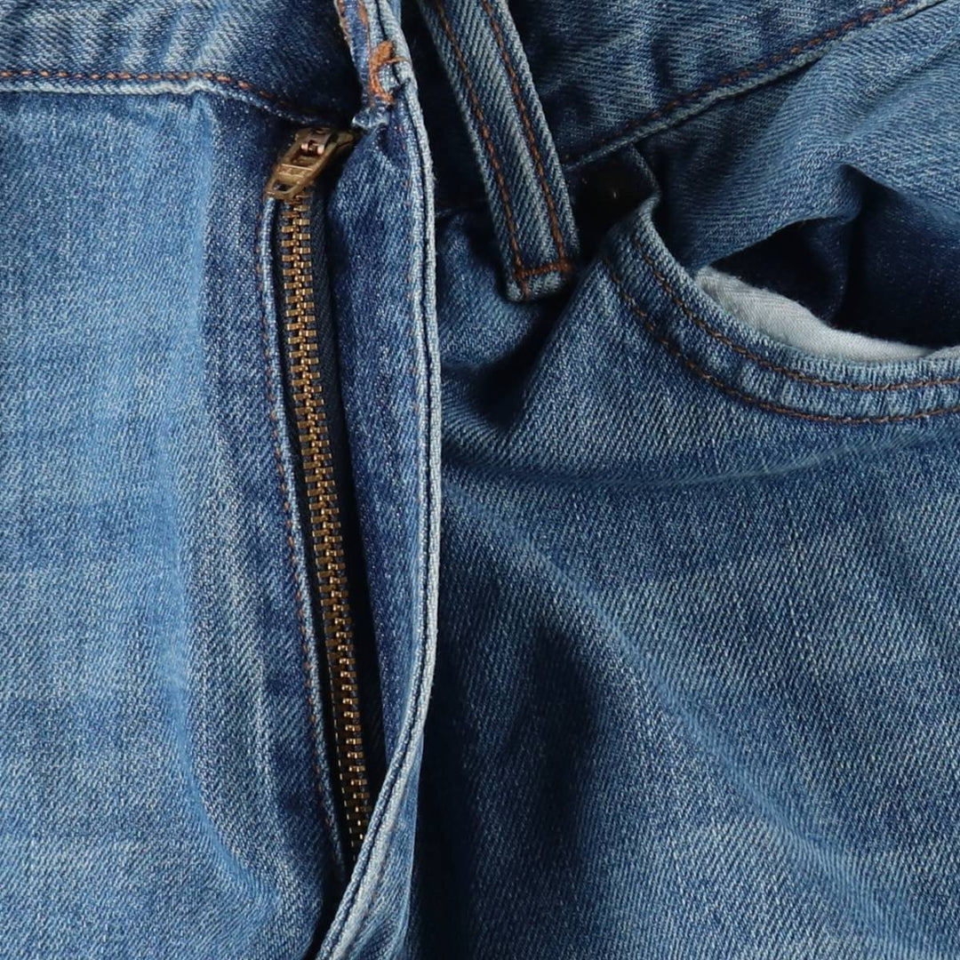 Levi's 505 tapered denim pants for men, size w37 cotton blue type Vintage Second Hand
