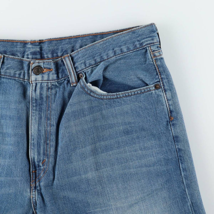 Levi's 505 tapered denim pants for men, size w37 cotton blue type Vintage Second Hand