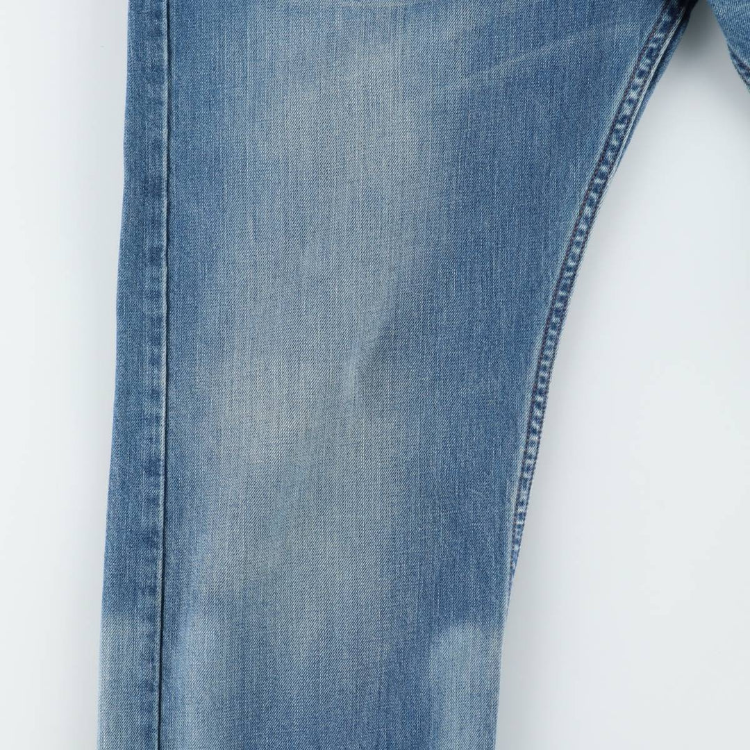 Levi's 505 tapered denim pants for men, size w37 cotton blue type Vintage Second Hand