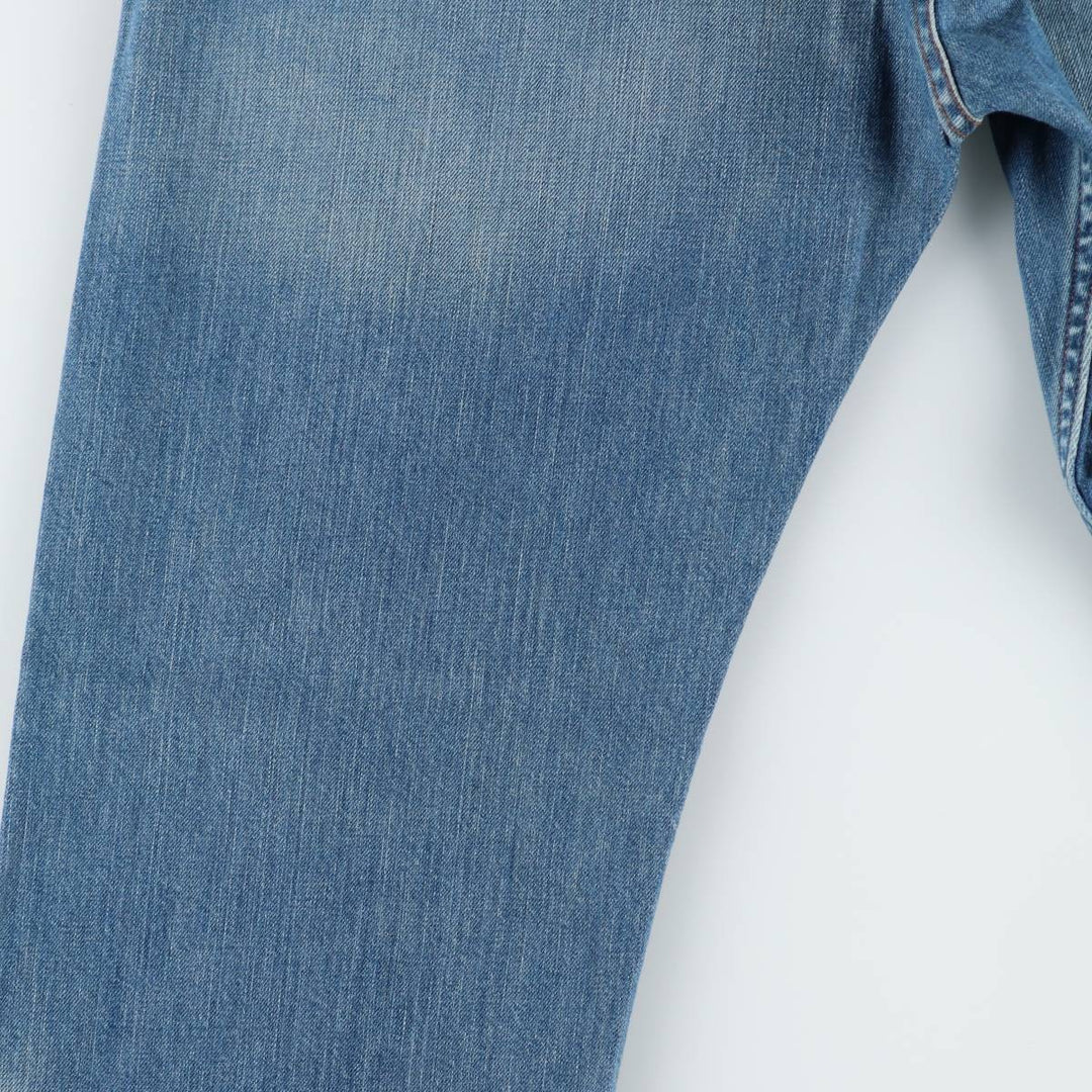 Levi's 505 tapered denim pants for men, size w37 cotton blue type Vintage Second Hand