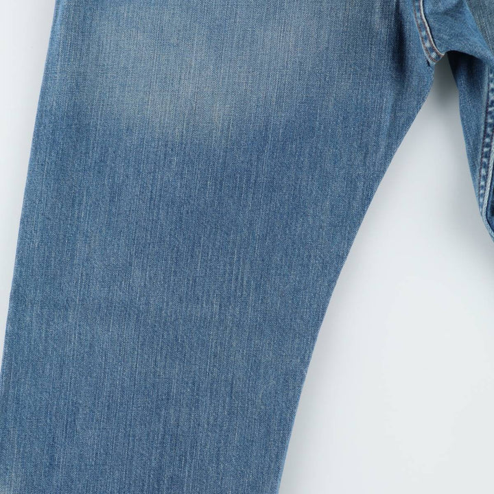 Levi's 505 tapered denim pants for men, size w37 cotton blue type Vintage Second Hand