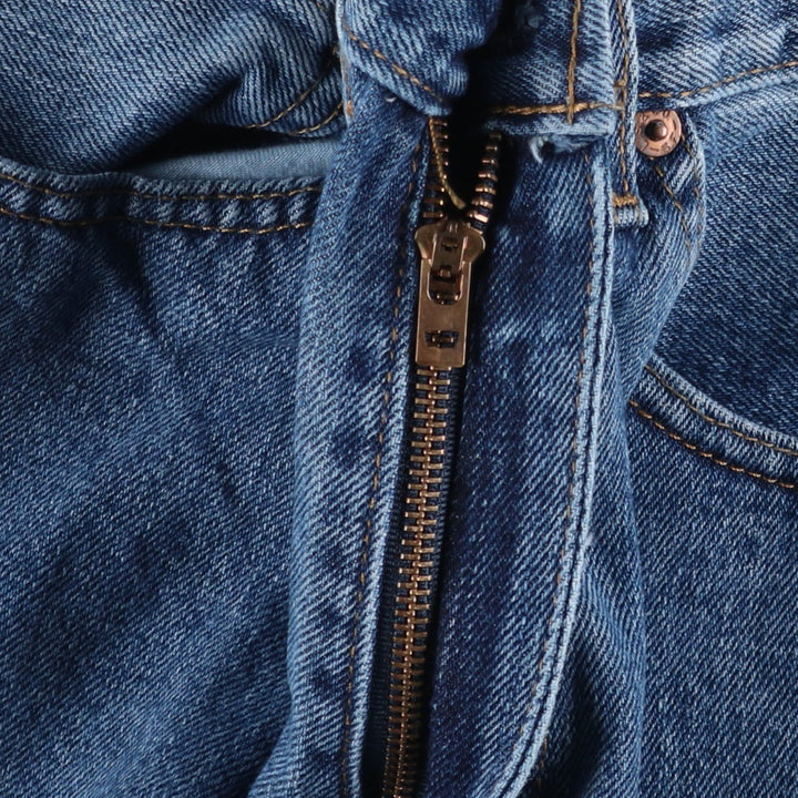 Levi's 505 tapered denim pants for men, size w36 cotton blue type Vintage Second Hand