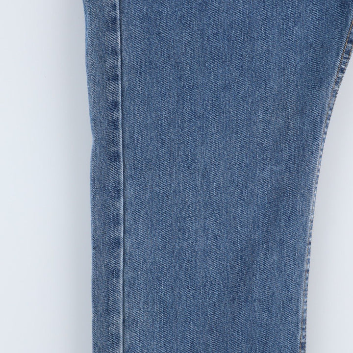 Levi's 505 tapered denim pants for men, size w36 cotton blue type Vintage Second Hand
