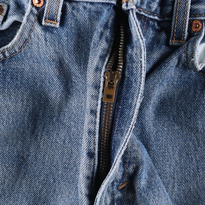 Levi's 505 tapered denim pants for men, equivalent to w35 cotton blue type Vintage Second Hand