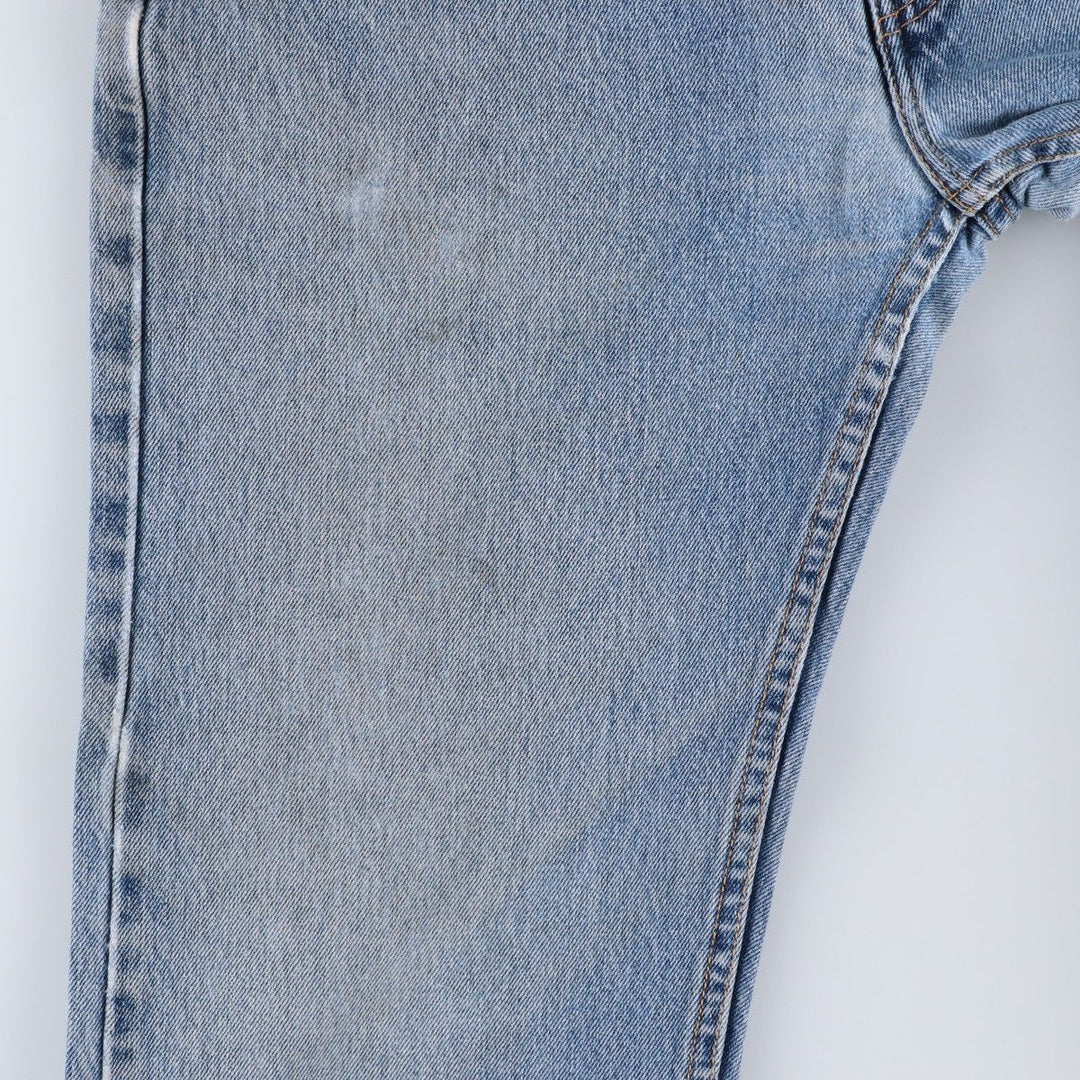 Levi's 505 tapered denim pants for men, equivalent to w35 cotton blue type Vintage Second Hand