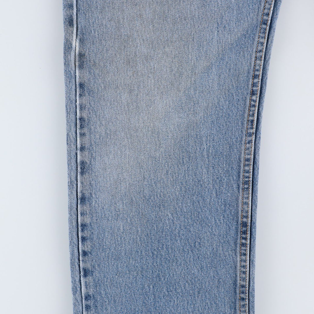 Levi's 505 tapered denim pants for men, equivalent to w35 cotton blue type Vintage Second Hand