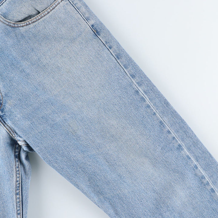 00'S Levi's 505 REGULAR FIT tapered denim pants for men, size w35 cotton Blue type light blue Vintage Second Hand