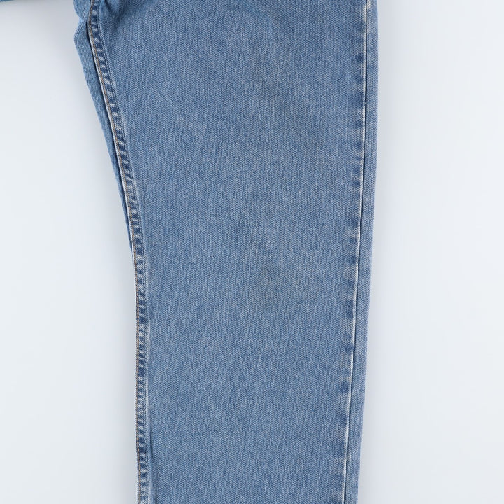 00'S Levi's 505 REGULAR FIT tapered denim pants for men, size w33 cotton blue type Vintage Second Hand