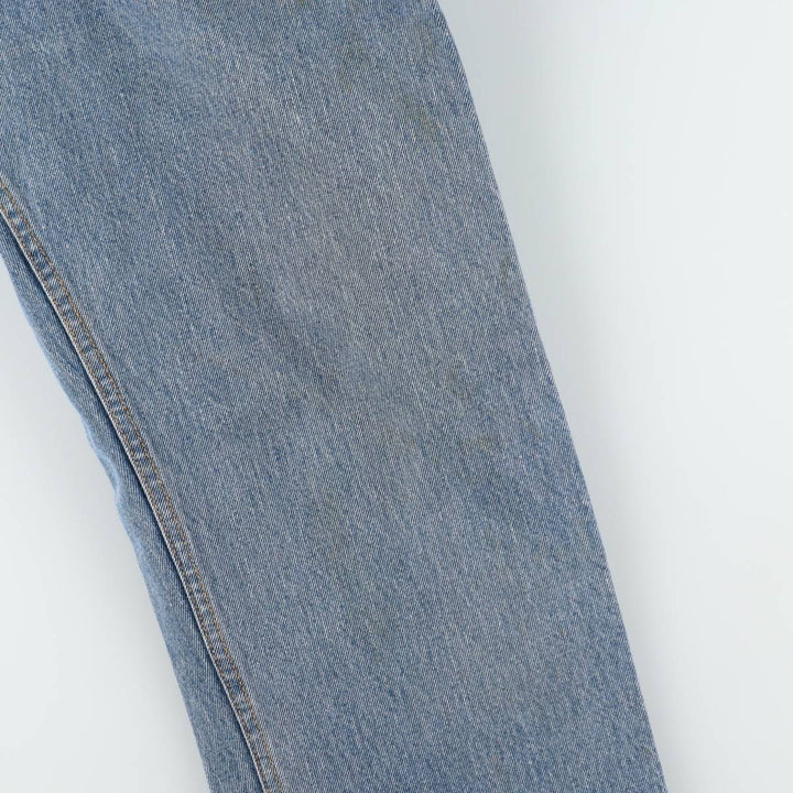 Levi's 505 tapered denim pants for men, size w36 cotton blue type Vintage Second Hand