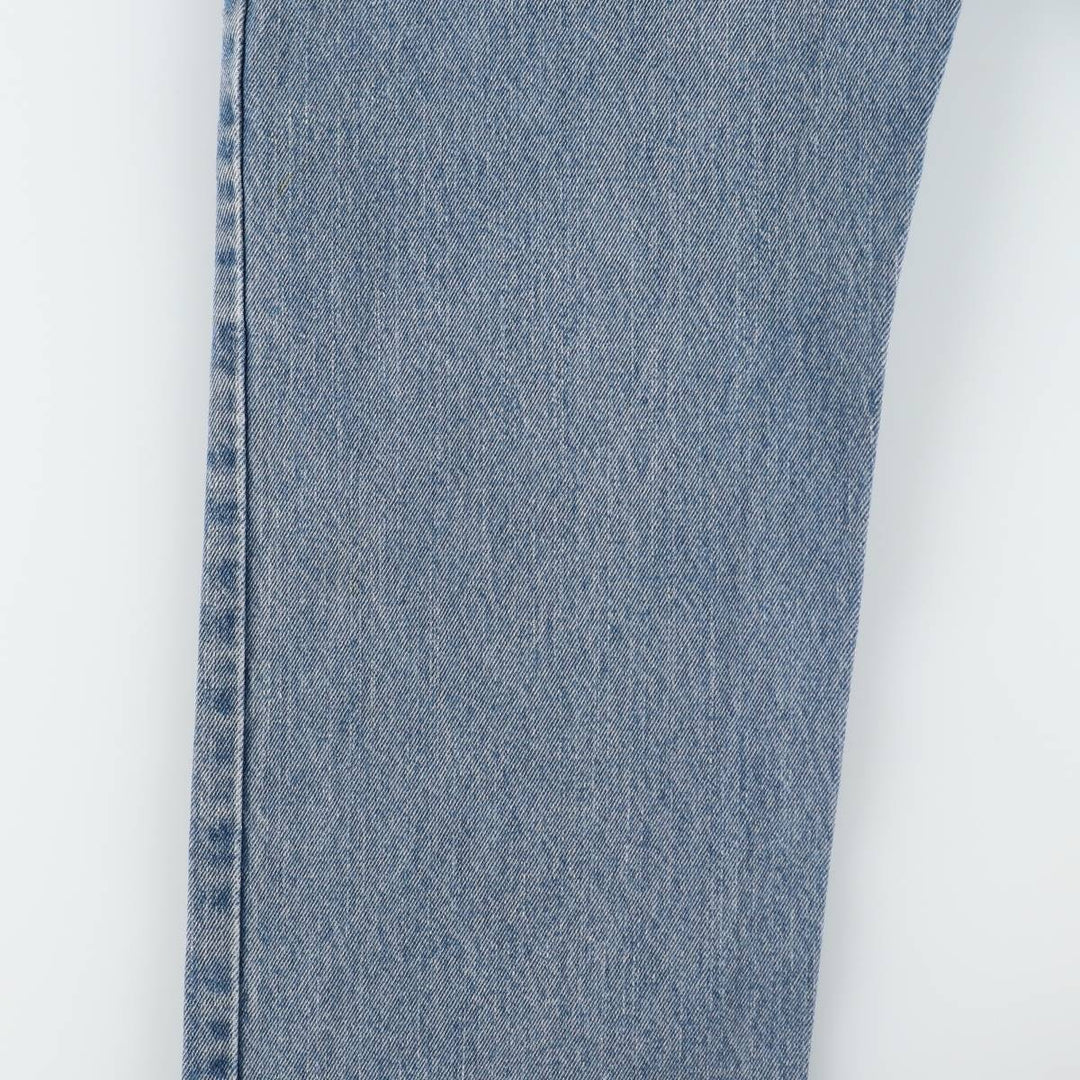 Levi's 505 tapered denim pants for men, size w36 cotton blue type Vintage Second Hand