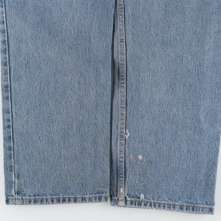 Levi's 505 tapered denim pants for men, size w36 cotton blue type Vintage Second Hand