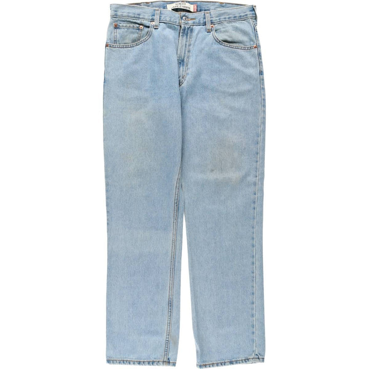 2000'S Levi's 505 Slim Fit Coupe Etroite Tapered Denim Pants, Men's W35 equivalent. cotton blue type Vintage Second Hand