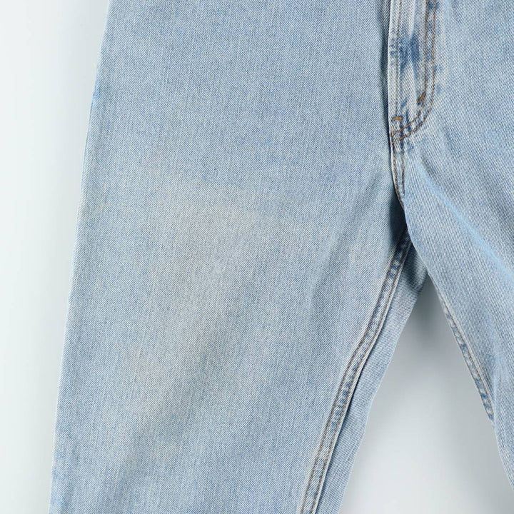 2000'S Levi's 505 Slim Fit Coupe Etroite Tapered Denim Pants, Men's W35 equivalent. cotton blue type Vintage Second Hand