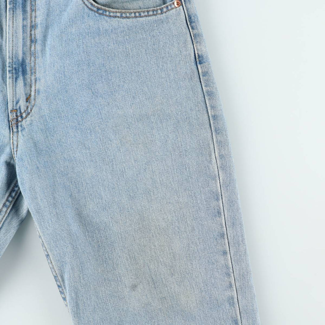 2000'S Levi's 505 Slim Fit Coupe Etroite Tapered Denim Pants, Men's W35 equivalent. cotton blue type Vintage Second Hand