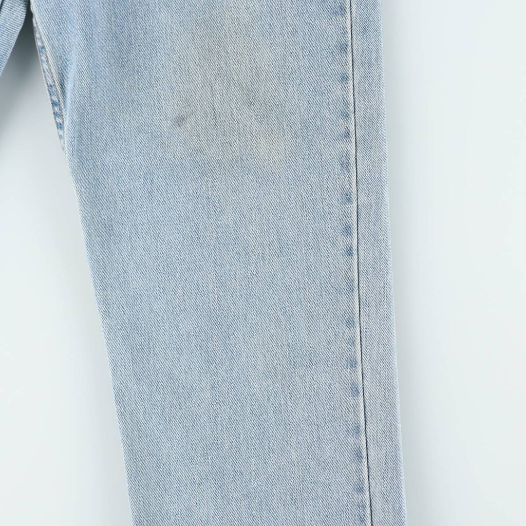 2000'S Levi's 505 Slim Fit Coupe Etroite Tapered Denim Pants, Men's W35 equivalent. cotton blue type Vintage Second Hand