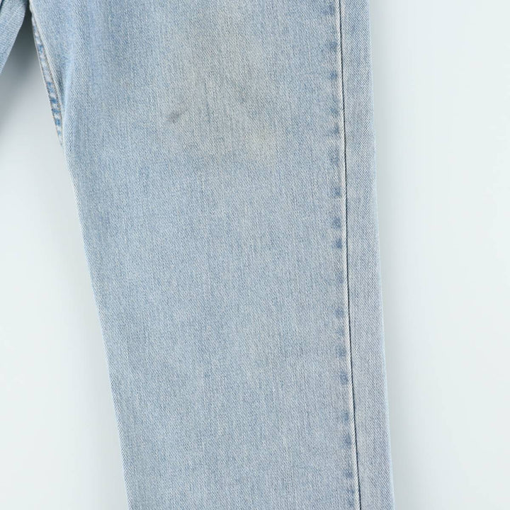 2000'S Levi's 505 Slim Fit Coupe Etroite Tapered Denim Pants, Men's W35 equivalent. cotton blue type Vintage Second Hand