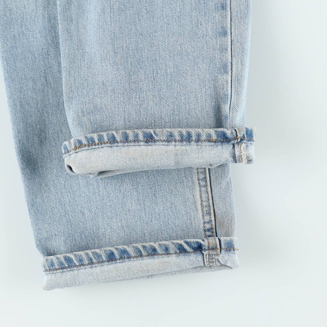 2000'S Levi's 505 Slim Fit Coupe Etroite Tapered Denim Pants, Men's W35 equivalent. cotton blue type Vintage Second Hand