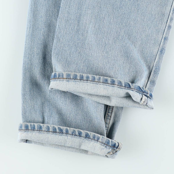 2000'S Levi's 505 Slim Fit Coupe Etroite Tapered Denim Pants, Men's W35 equivalent. cotton blue type Vintage Second Hand