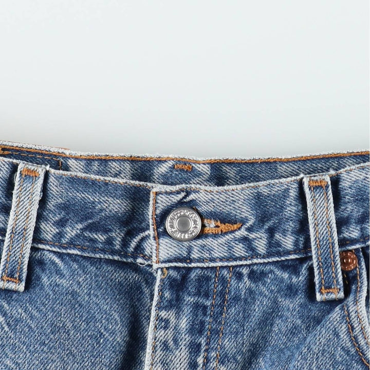 2000'S Levi's 00505-0216 Regular Fit Straight Leg Tapered Denim Pants, Men's Size W33 (approx.) cotton blue type Vintage Second Hand