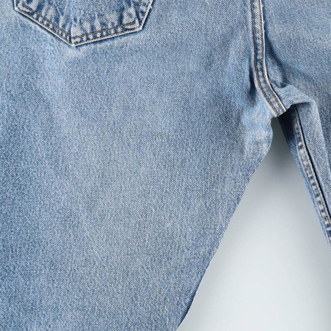 2000'S Levi's 00505-0216 Regular Fit Straight Leg Tapered Denim Pants, Men's Size W33 (approx.) cotton blue type Vintage Second Hand