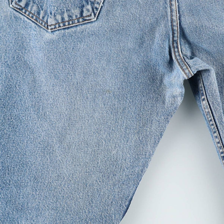 2000'S Levi's 00505-0216 Regular Fit Straight Leg Tapered Denim Pants, Men's Size W33 (approx.) cotton blue type Vintage Second Hand