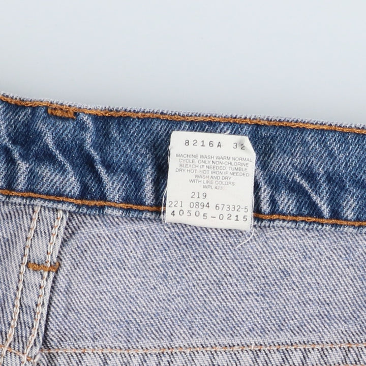 90'S Levi's 40505-0215 Regular Fit Straight Leg Orange Tab Tapered Denim Pants, Men's W35 equivalent. cotton blue type Vintage Second Hand