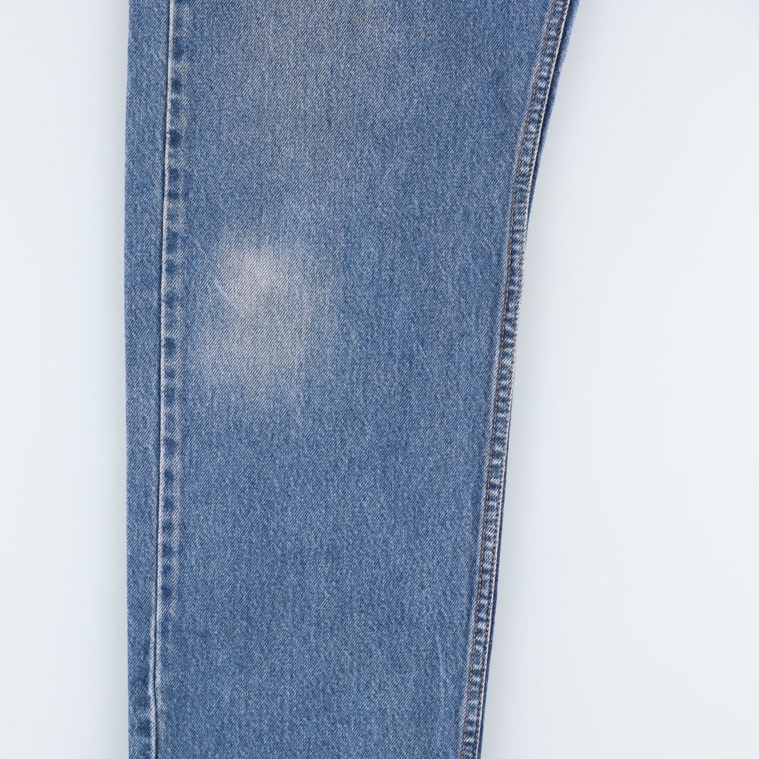 90'S Levi's 40505-0215 Regular Fit Straight Leg Orange Tab Tapered Denim Pants, Men's W35 equivalent. cotton blue type Vintage Second Hand