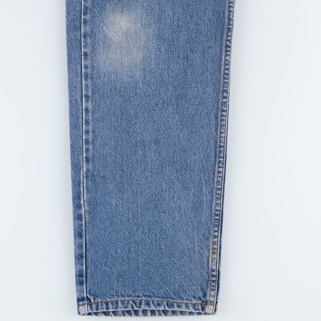 90'S Levi's 40505-0215 Regular Fit Straight Leg Orange Tab Tapered Denim Pants, Men's W35 equivalent. cotton blue type Vintage Second Hand