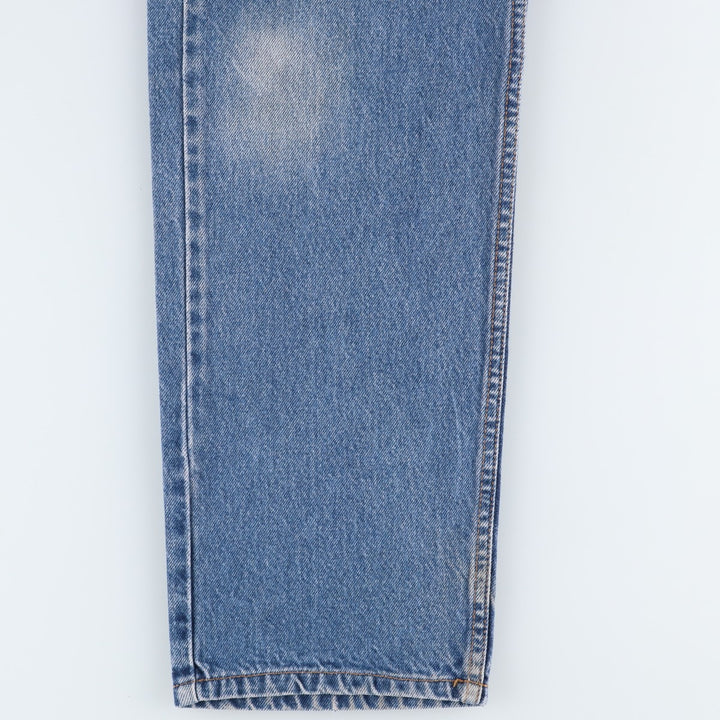 90'S Levi's 40505-0215 Regular Fit Straight Leg Orange Tab Tapered Denim Pants, Men's W35 equivalent. cotton blue type Vintage Second Hand